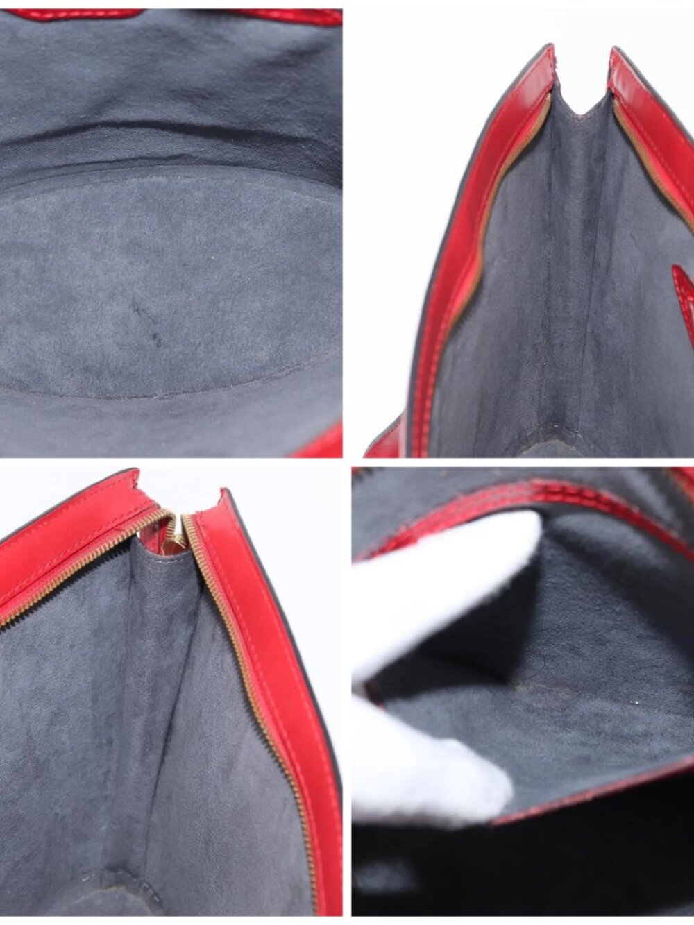 LOUIS VUITTON Epi Saint Jacques Shoulder Bag Red M52277 LV Auth 164590 - Picture 15 of 16